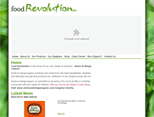 Tablet Screenshot of foodrevolution.co.uk
